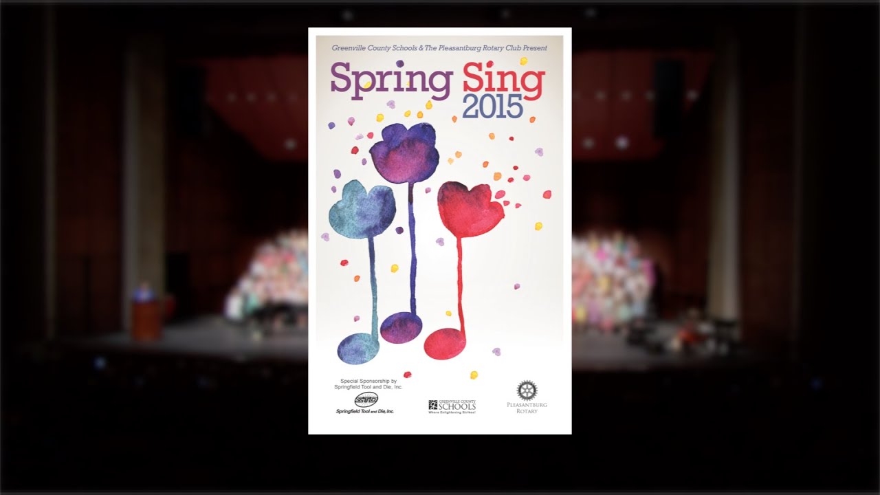 Greenville County Schools Spring Sing 2015