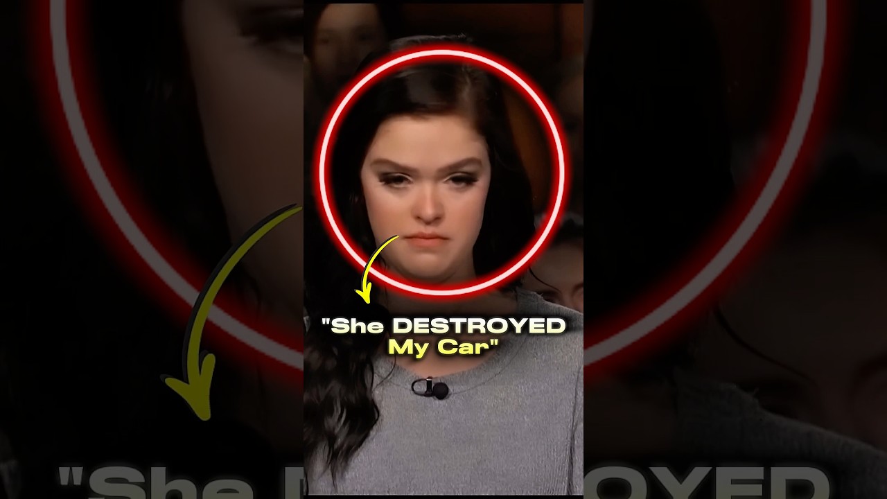Она поцарапала не ту машину.