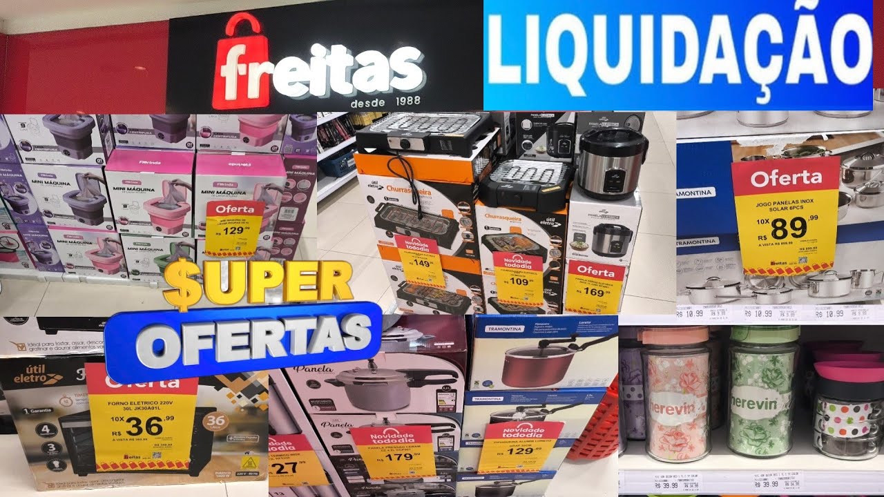 LIQUIDAÇÃO DE VERÃO LOJA FREITAS/PANELAS TALHERES FRIGIDEIRA LENÇÓIS TAÇAS E MUITO MAS PRA SEU LAR 🏡