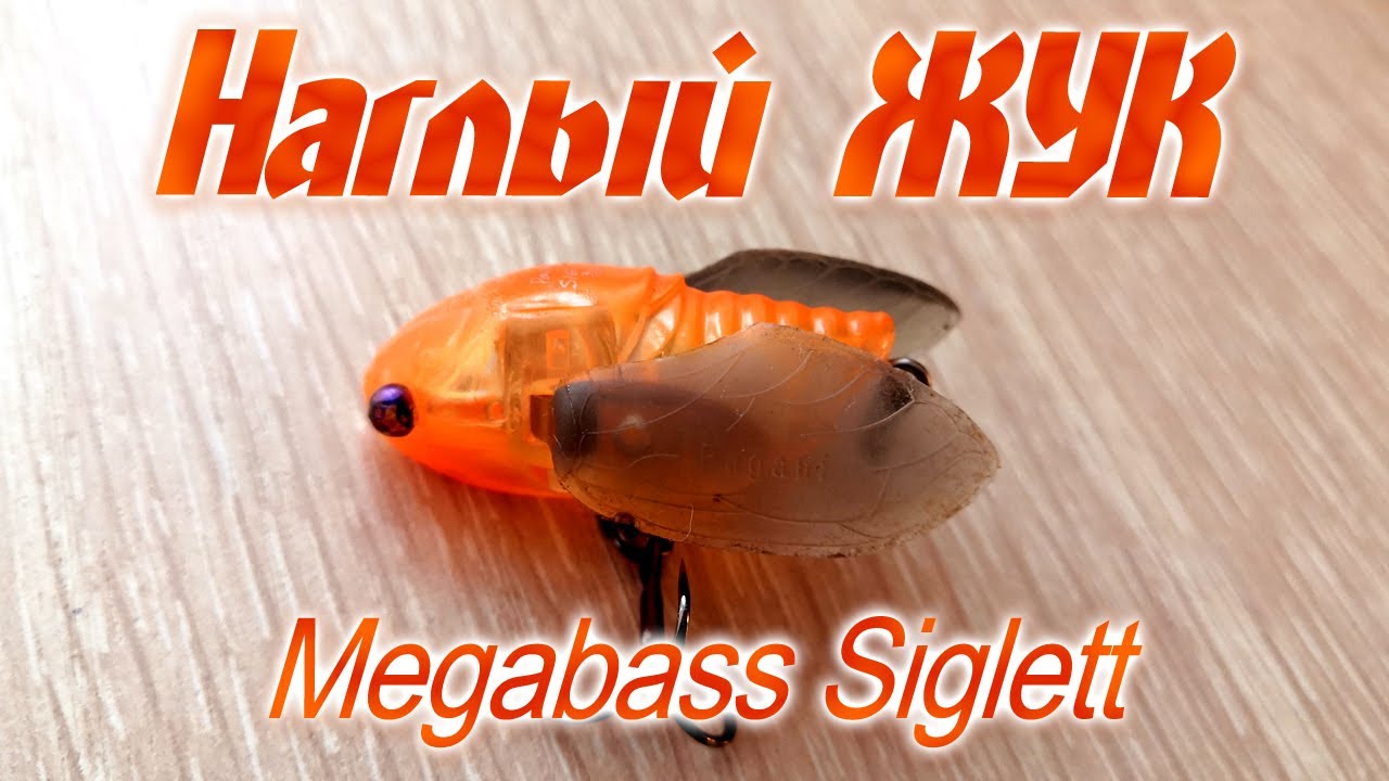 Видеообзор воблера ЖУКА -  Megabass Siglett по заказу Fmagazin