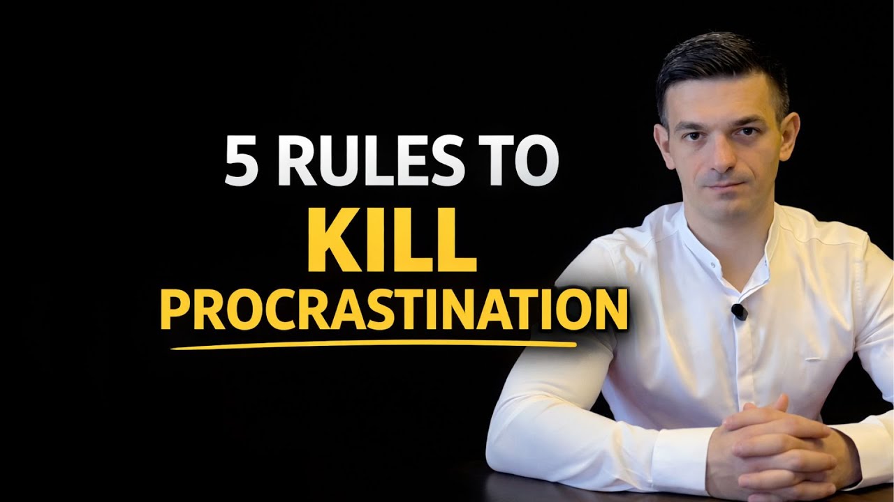 Stop Procrastinating: 5 Simple Rules That Actually Work