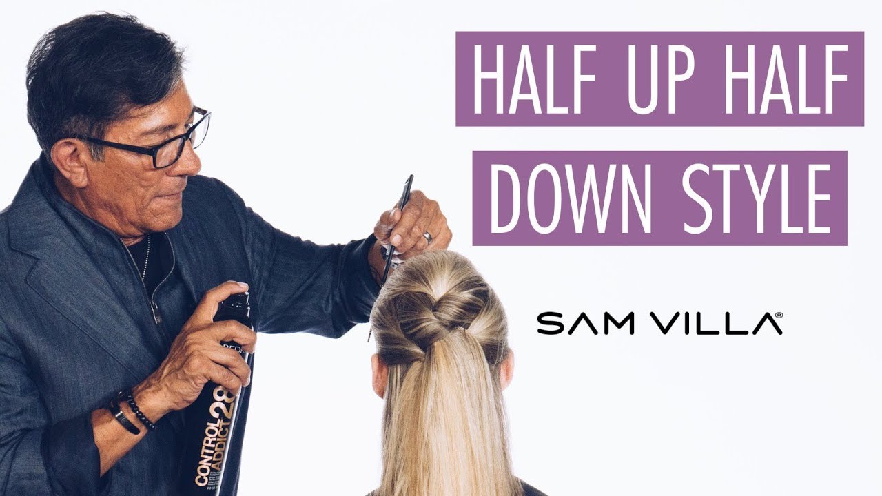 Half Up Half Down Hairstyle Tutorial