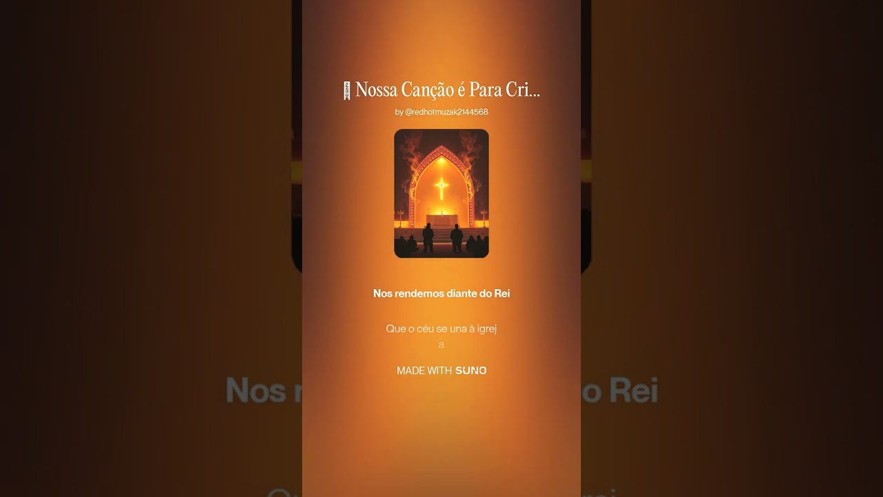 🎵 Nossa Canção é Para Cristo