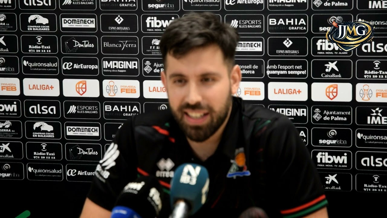 Declaraciones de Pablo Cano entrenador del Fibwi Mallorca Básquet Palma
