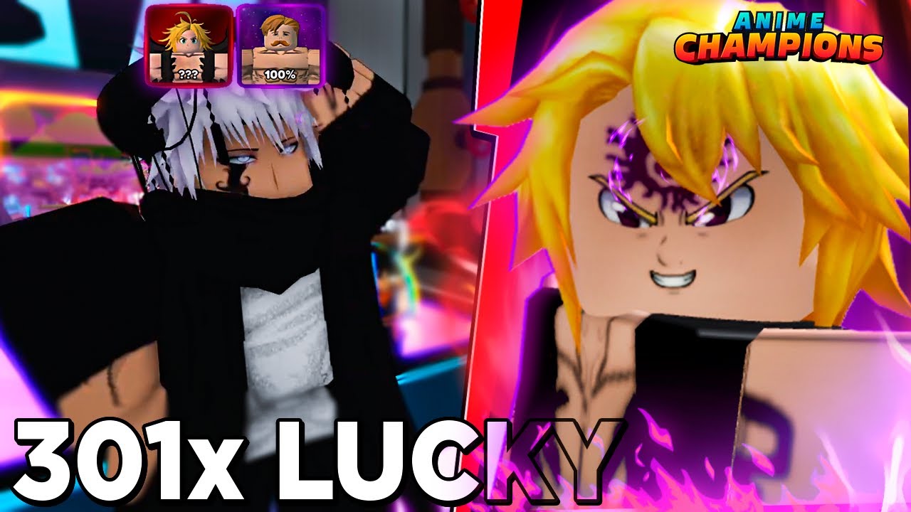 SIMPLESMENTE A MAIOR SORTE de TODO ANIME CHAMPIONS... 15Hrs COM LUCKY MAXIMO!