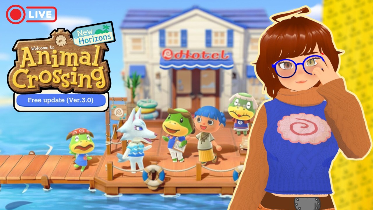 🍥Two hotel rooms left to decorate!【Animal Crossing New Horizons Version 3.0 Update】