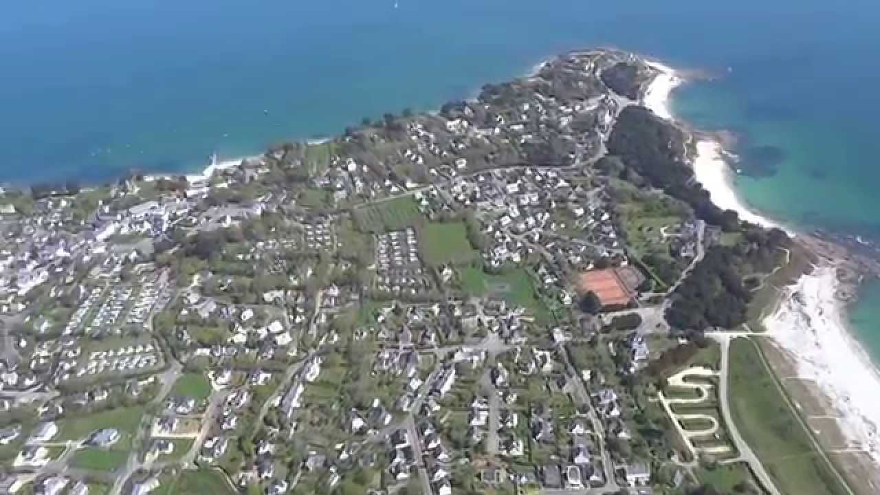 Beg-Meil et Mousterlin. Vue a&eacute;rienne