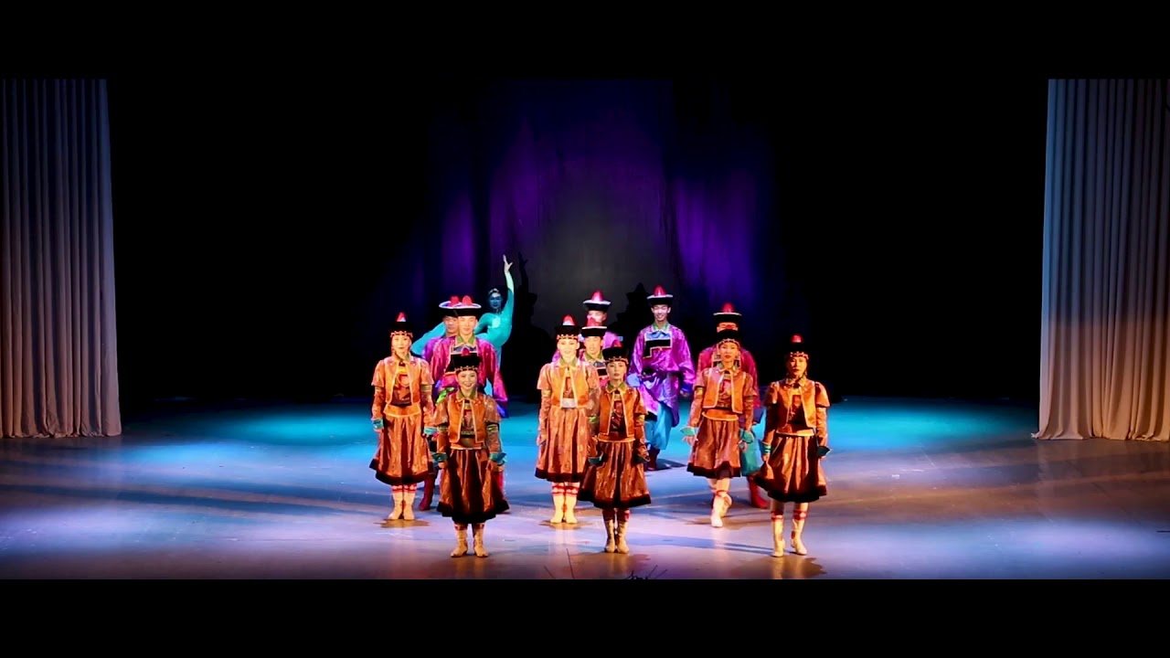 After World Mongolian traditional dance Buriad Буриад бүжиг