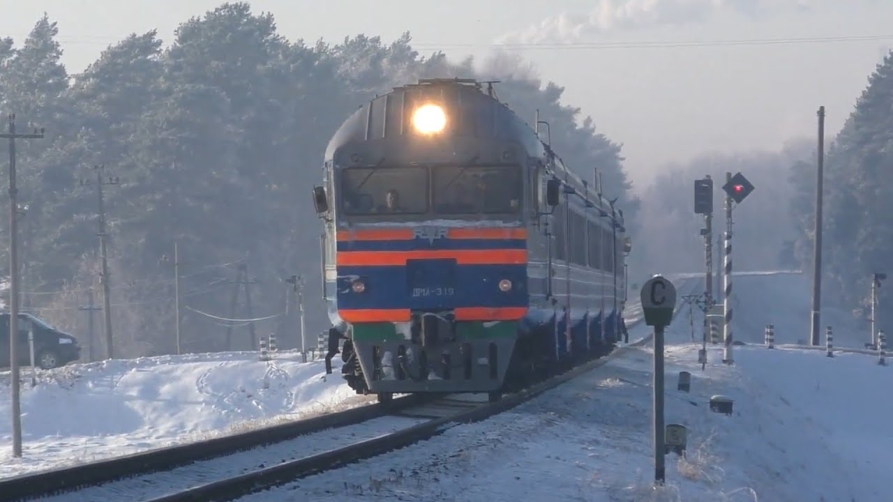 Дизель-поезд ДР1А-319 сообщением 