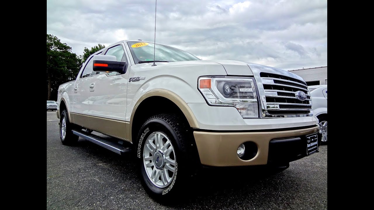 👉 2013 FORD F-150 LARIAT SUPERCREW CAB
