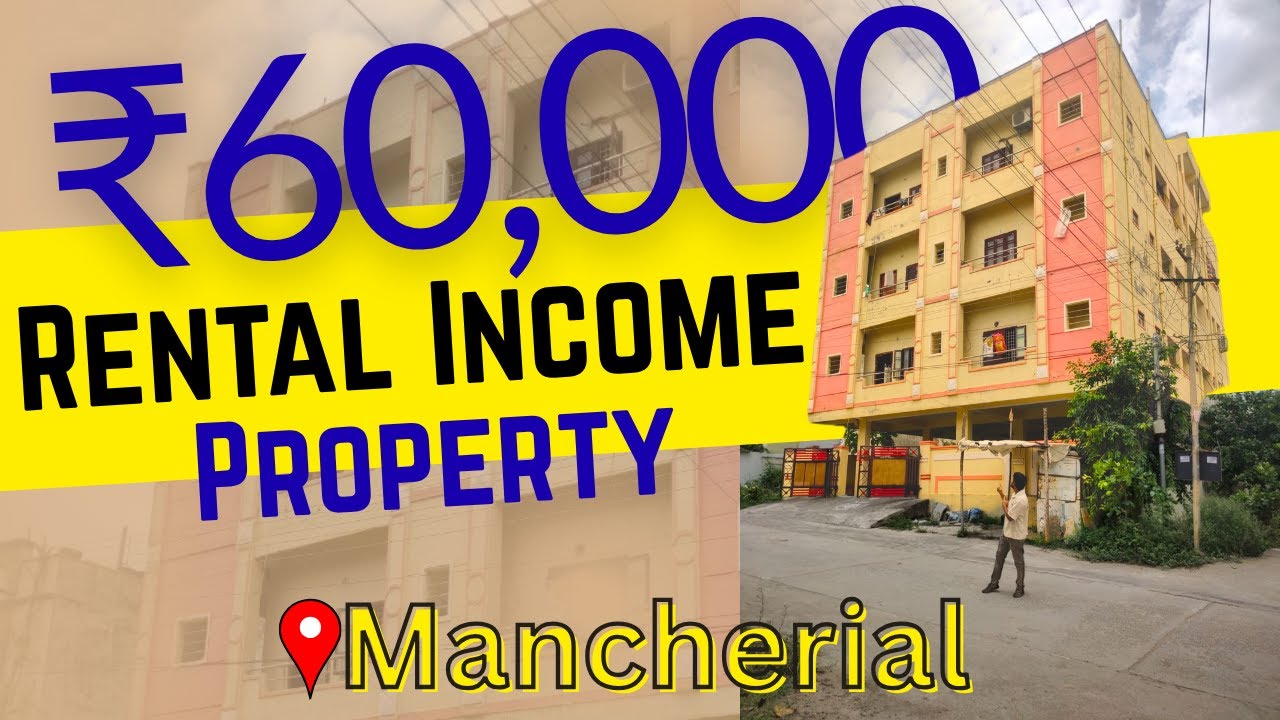 G+3 Independent house for sale in Mancherial | 6 Flats + Penthouse | Reddy colony | Home tour