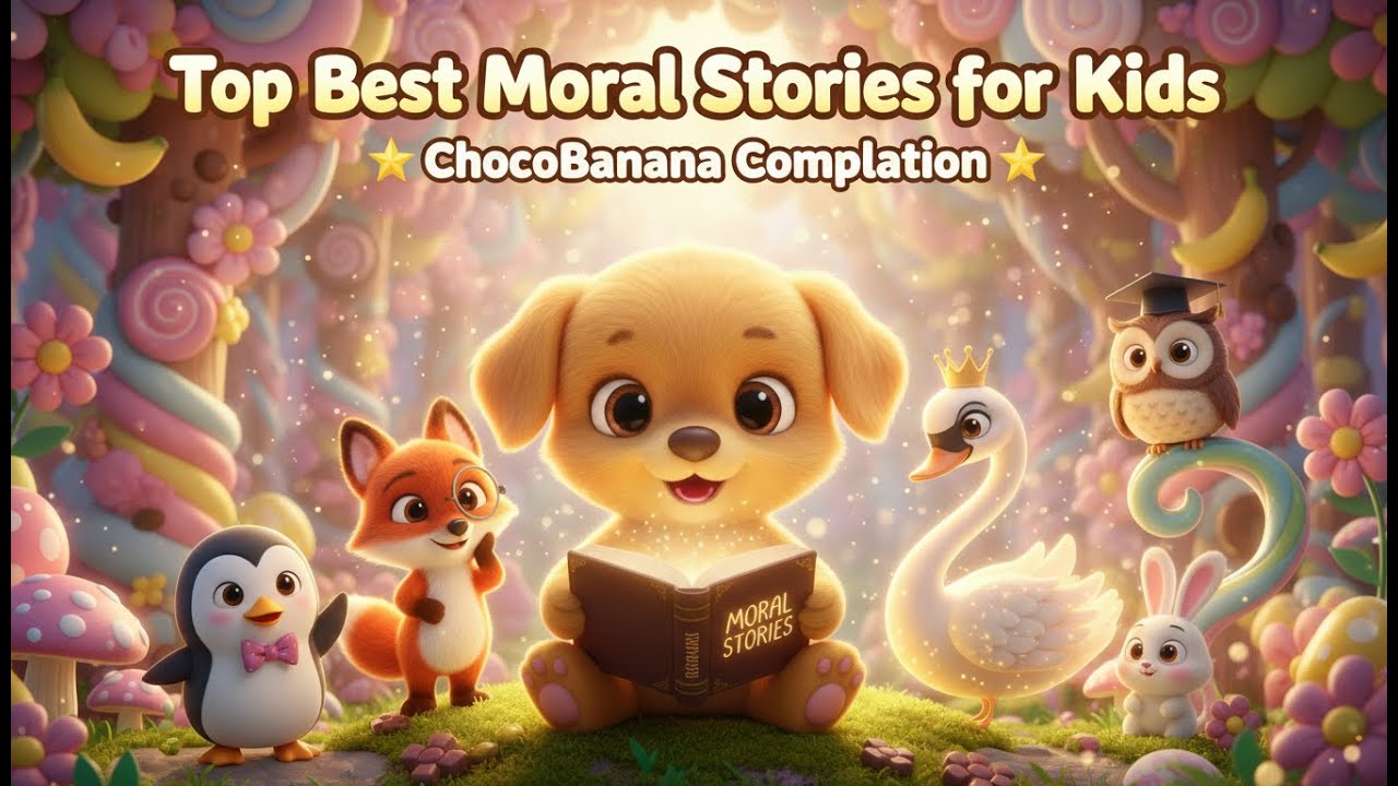 🌟 Top Best Moral Stories for Kids | Compilation | ChocoBanana 🐾📖