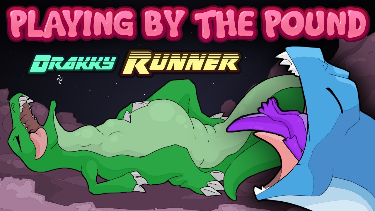 Игра по фунтам | Drakky Runner — обойдите космического тираннозавра! У них просто неземной аппети...