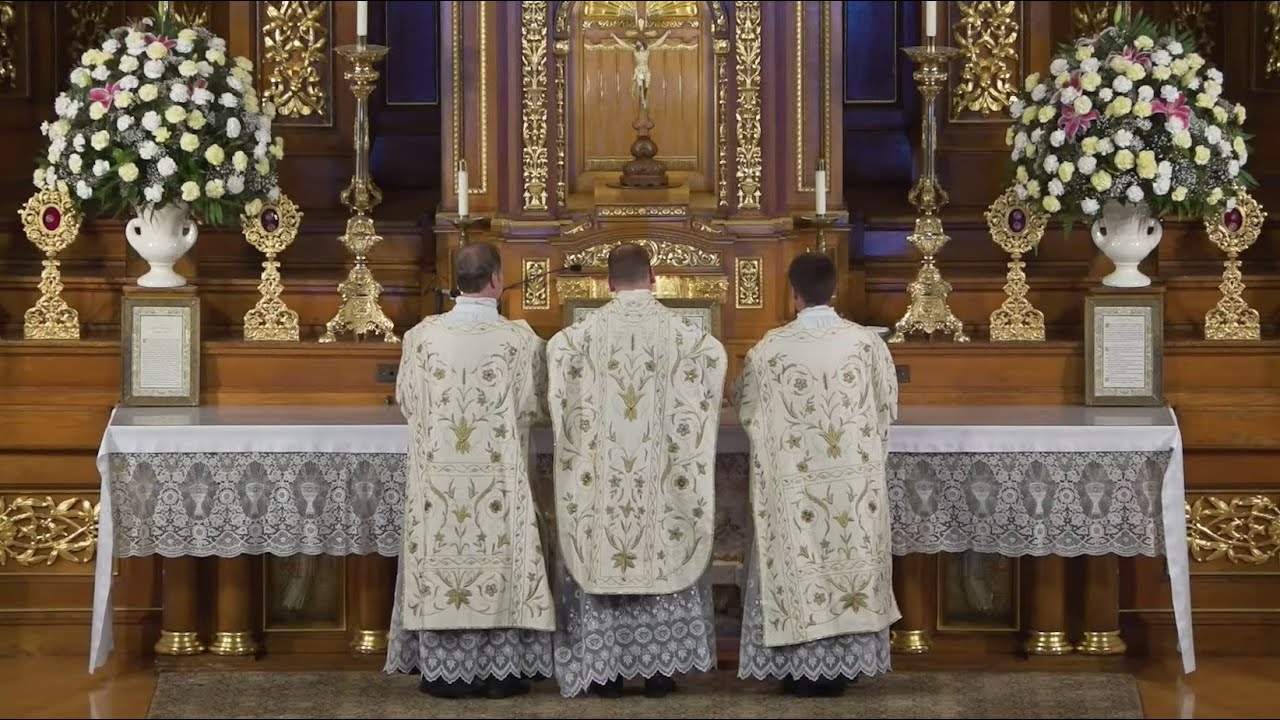 Live Stream - Mass - External Solemnity of Corpus Christi  (1962 Missal)  - Sunday, June 19