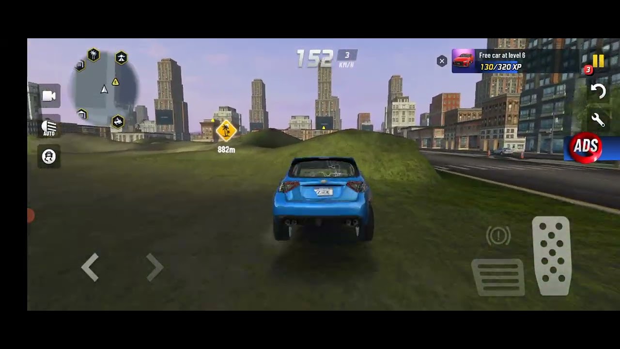 Extreme Car Driving Simulator Hypercar jump winner
