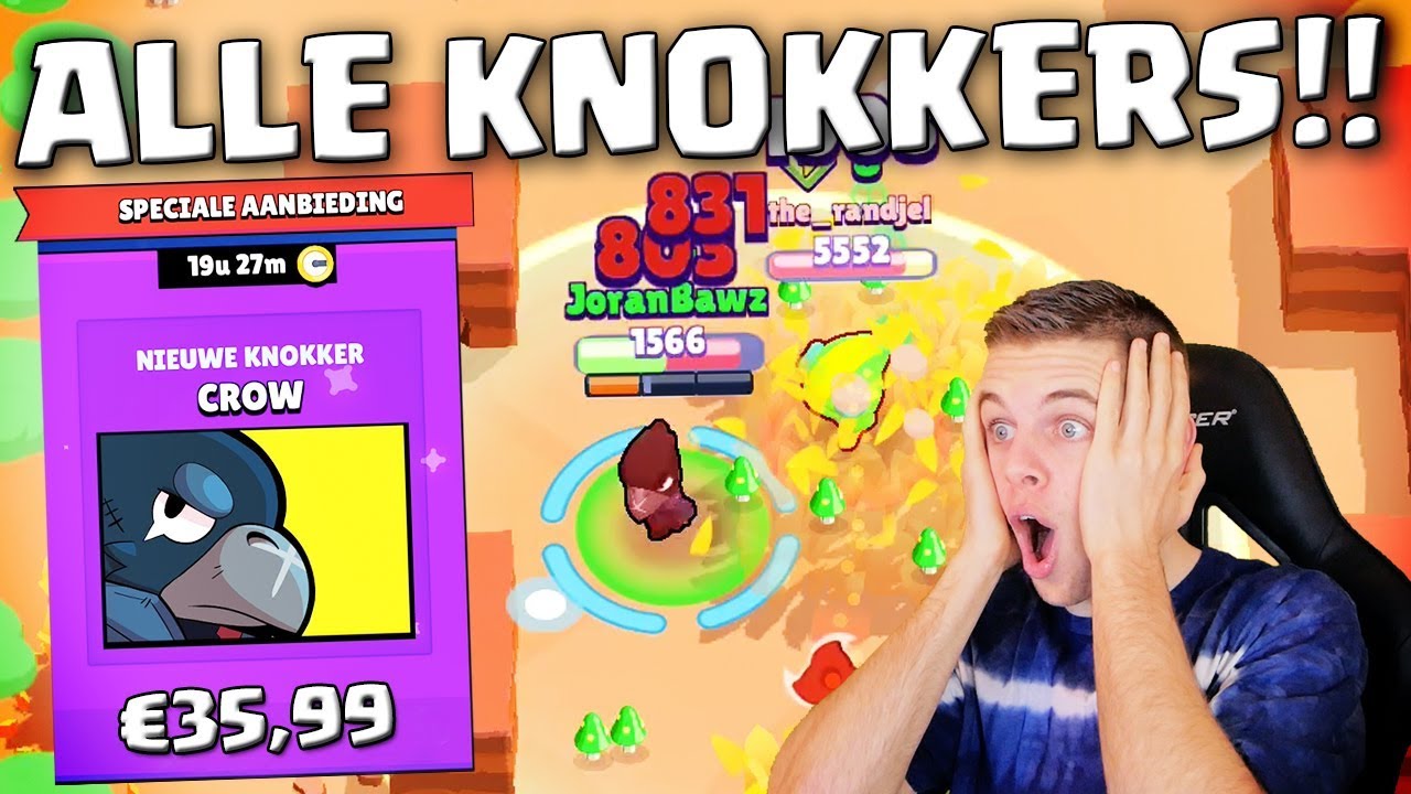 DE LAATSTE EN DUURSTE KNOKKER IN BRAWL STARS KOPEN!!