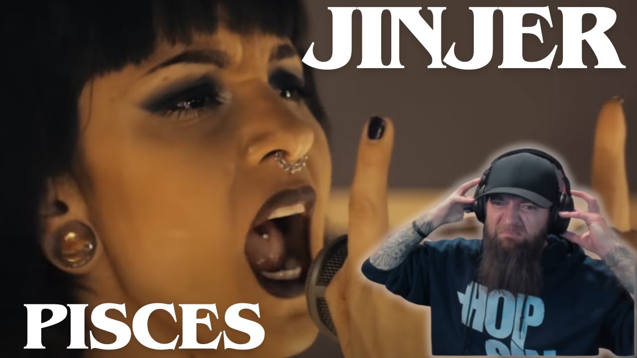JINJER - Pisces (Live Session) MUSIC VIDEO REACTION!  CRAZY GOOD!
