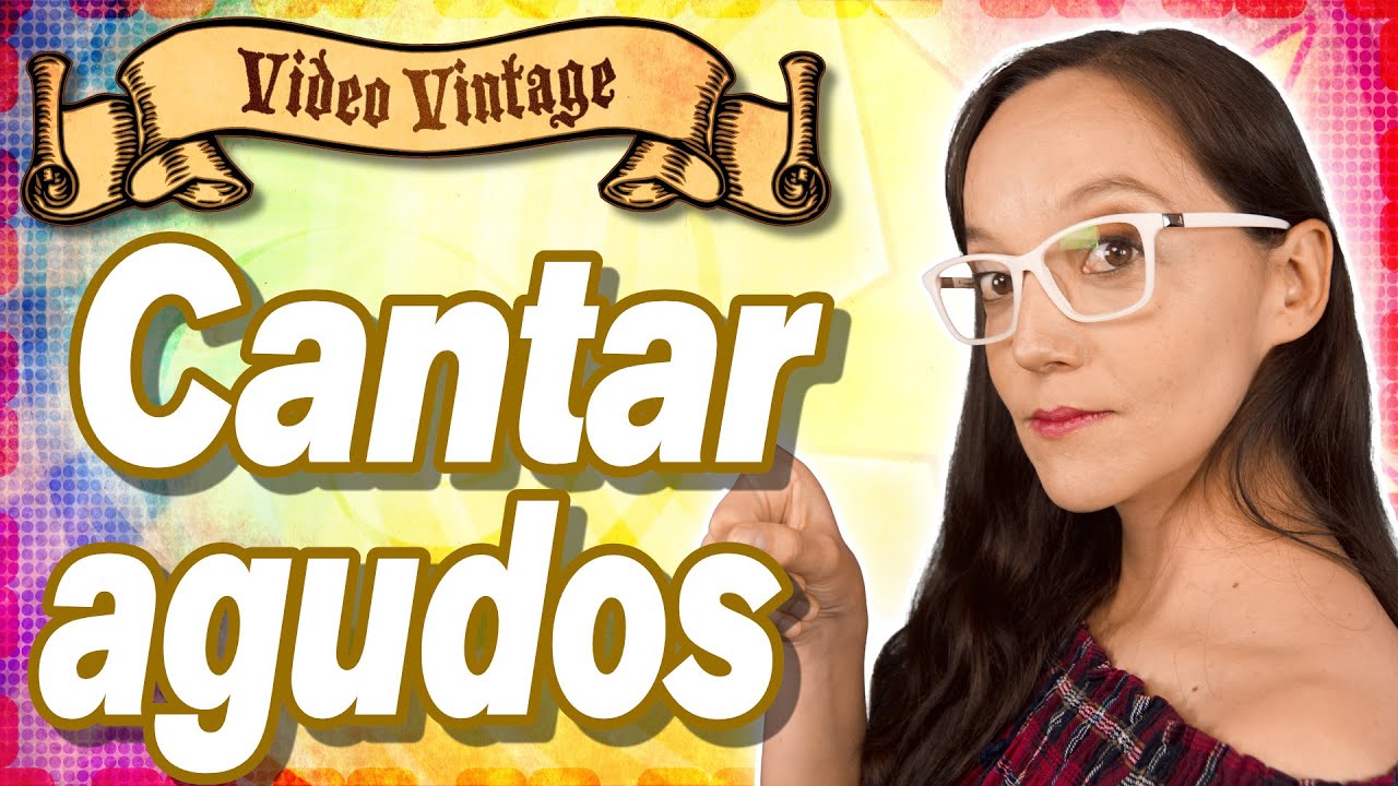#Clasesdecanto 10: Como CANTAR BIEN NOTAS ALTAS AGUDOS CON VOZ DE CABEZA - Ceci Suárez 📺VINTAGE