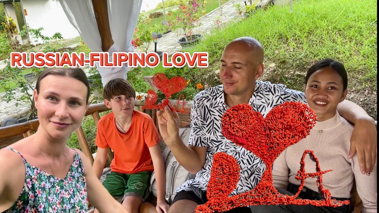 WE ARE HAPPY THAT OUR RUSSIAN FAMILY WILL SOON BECOME RELATED TO THE FILIPINO FAMILY.