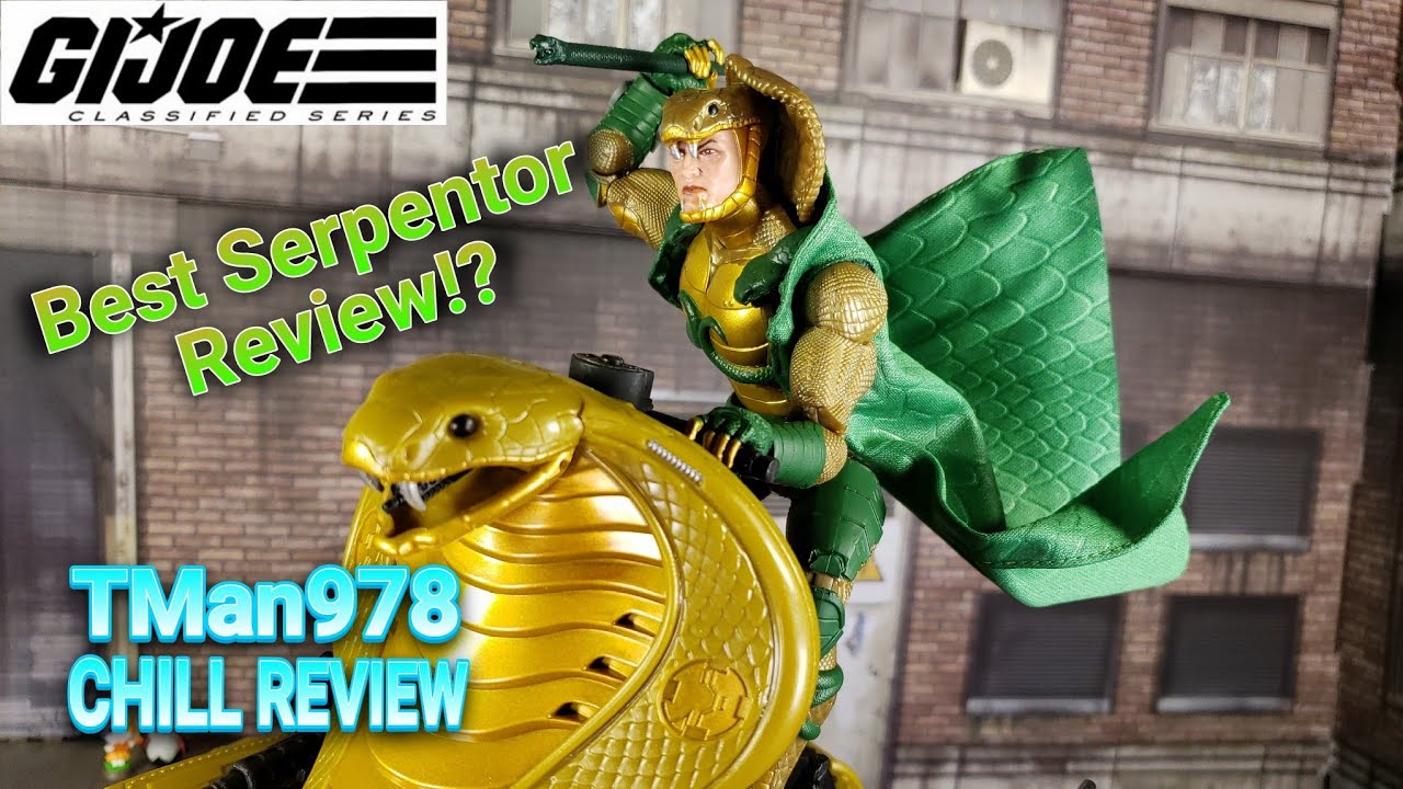 GI Joe Classified Series #57 Serpentor & Air Chariot CHILL REVIEW