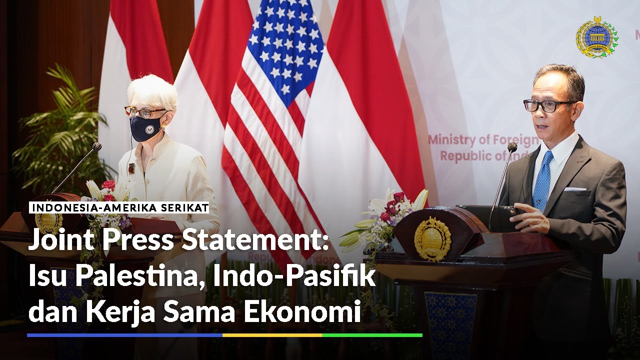 Wamenlu RI dan Amerika Serikat: Kerja Sama Bilateral, Isu Palestina dan Indo-Pasifik