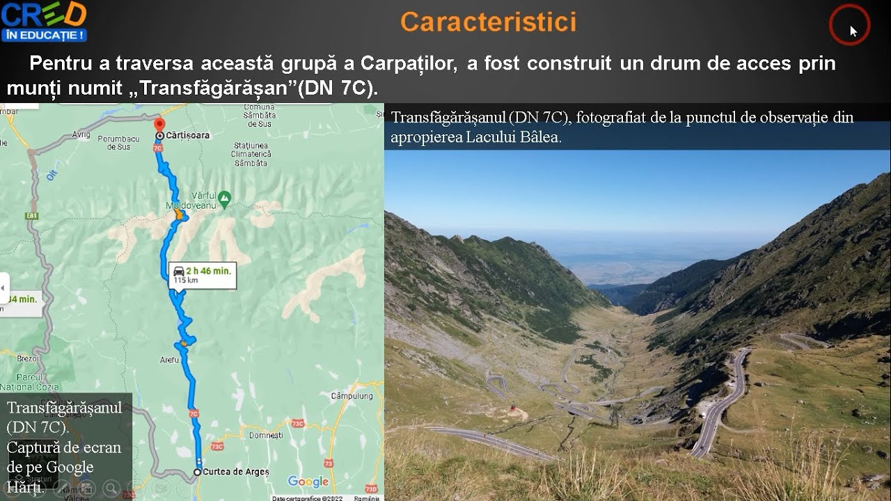 RED Carpații Meridionali.  Grupa Munților Făgăraș