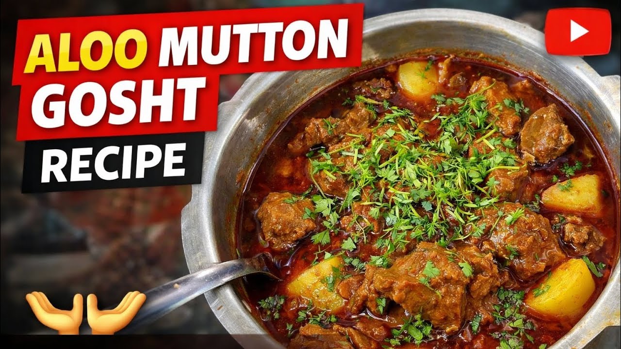 How to Make Aloo Gosht at Home | Step by Step Recipe|@mgvlogs..8992 