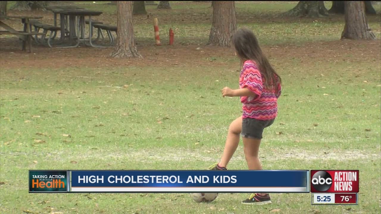 High cholesterol and kids