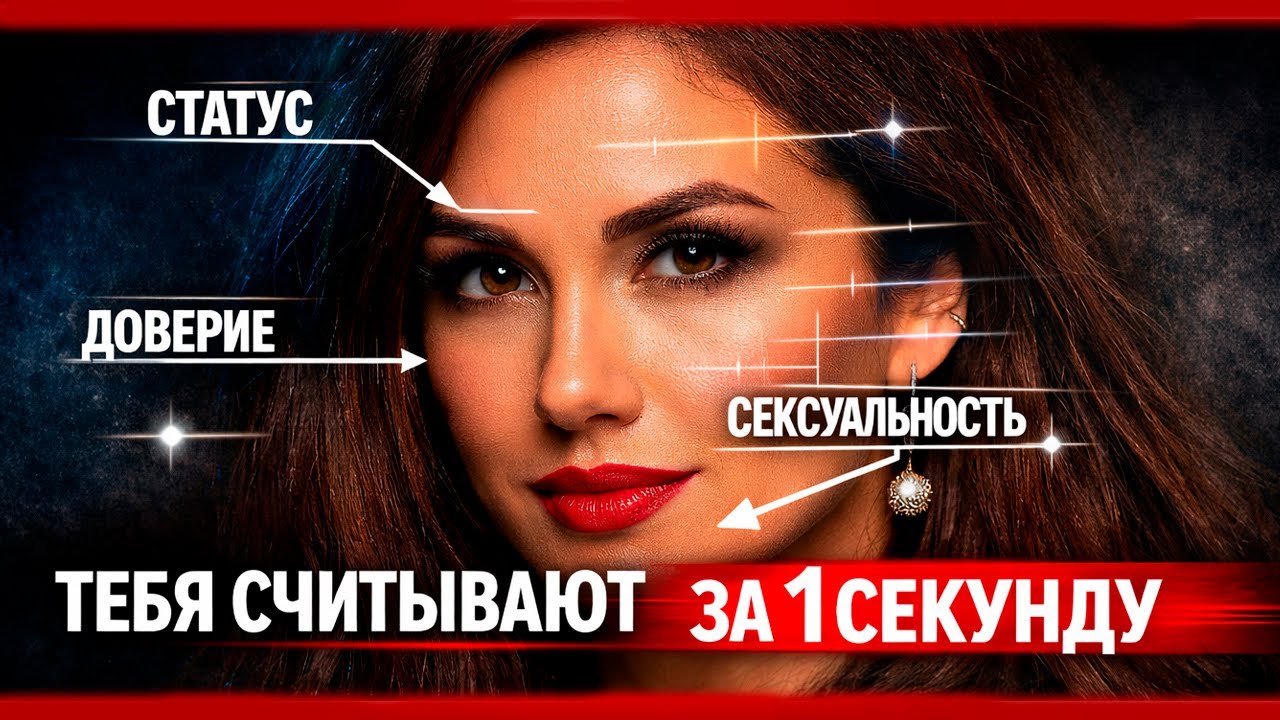 Твой уровень считывают за секунды☝️ Психология визуального влияния 