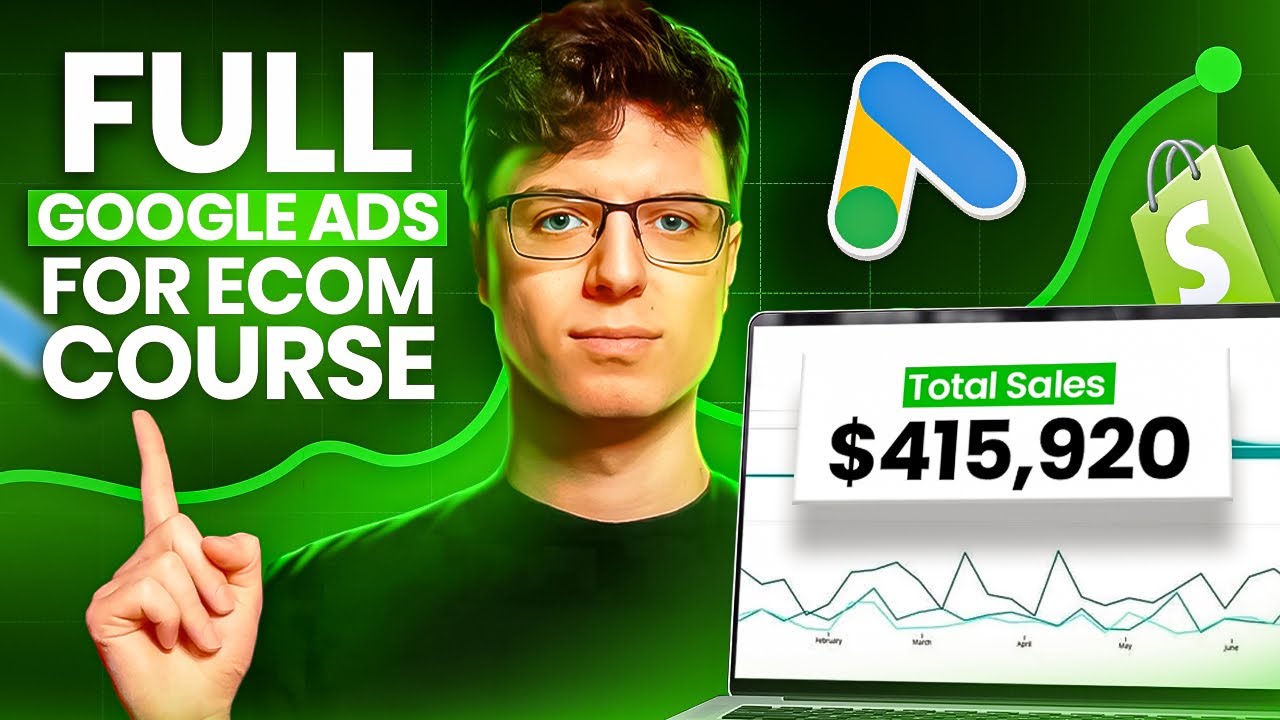 Complete Google Ads for Shopify Dropshipping Course 2026 (12+ Hours)