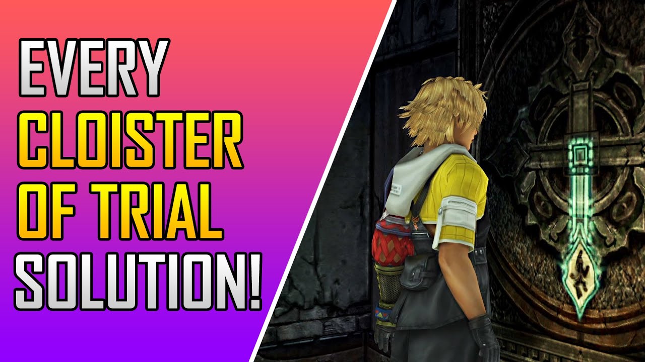 Solution to Every Temple Trial + Destruction Sphere Treasure | Final Fantasy X HD Remaster Guide