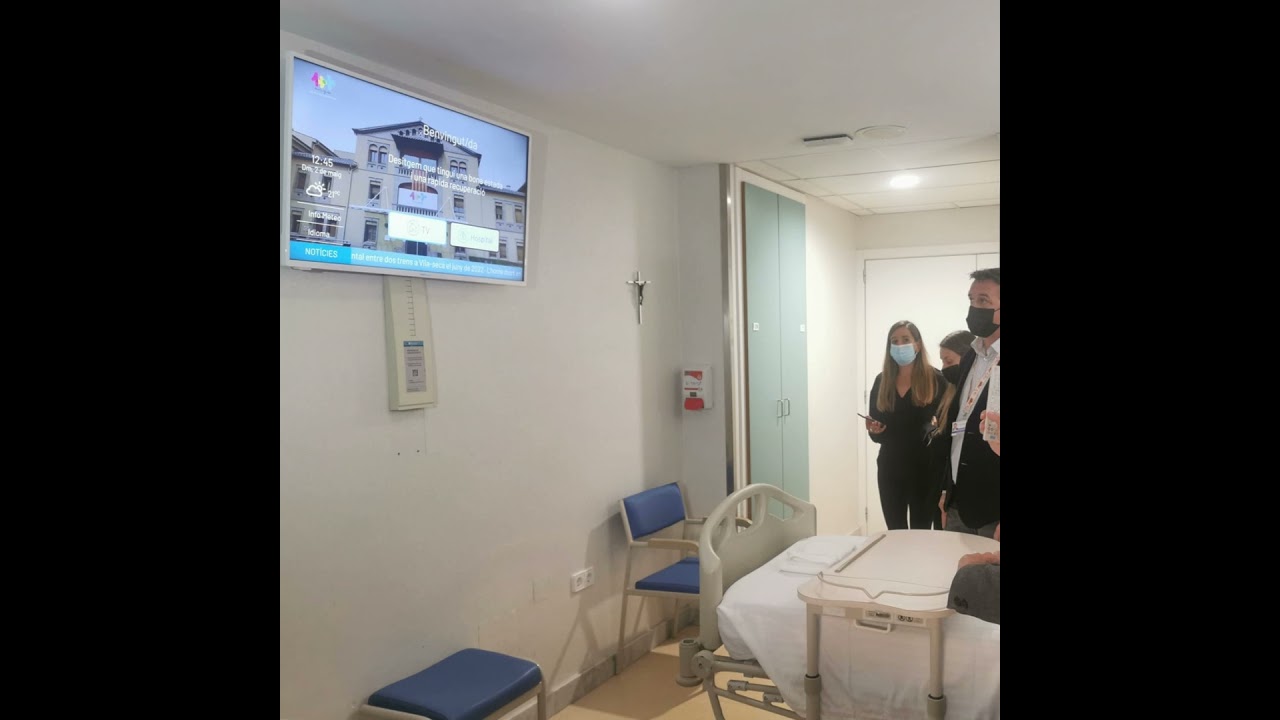 L’Hospital de Campdevànol instal·la pantalles de televisió innovadores a totes les habitacions de...