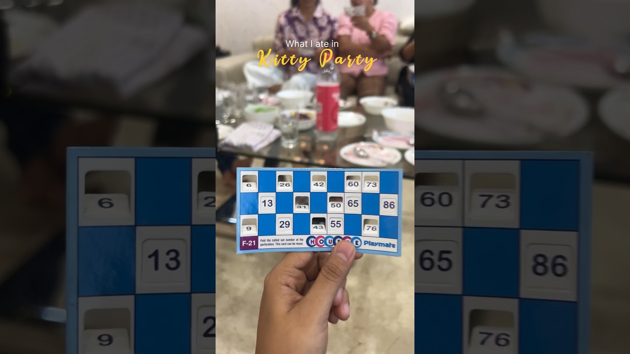 What I ate in Kitty Party || ladies Kitty party mini vlog #whatieatinaday #kittypartygames #ytshorts