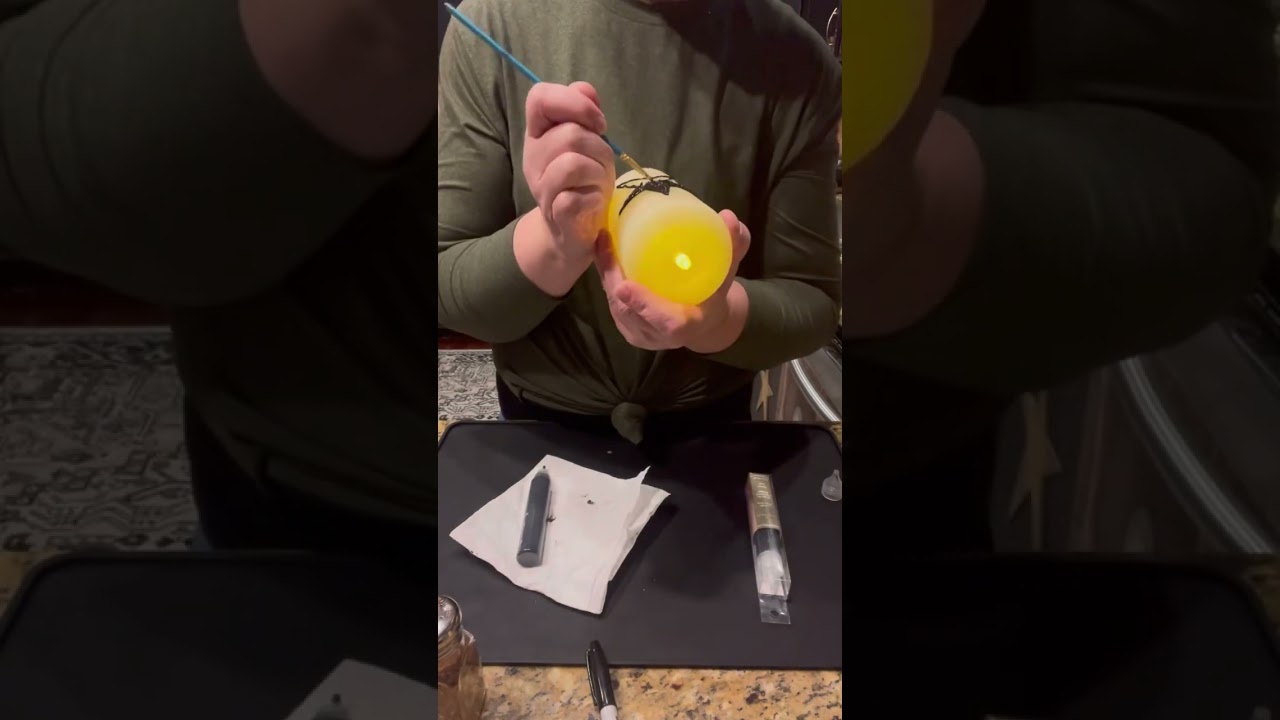 Using a Candle Wax Pen