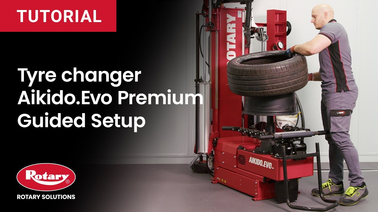 Tyre changer Aikido.Evo Premium: Guided Setup