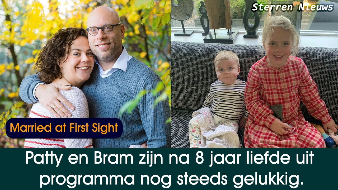 Married at First Sight: Patty en Bram zijn na 8 jaar liefde uit programma nog steeds gelukkig.