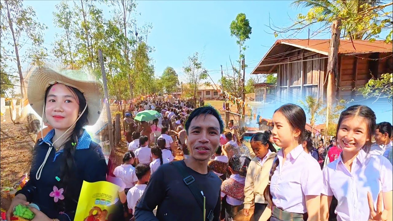 #พรานมองพาเลาะจีบสาวงานบุญผ้าป่า