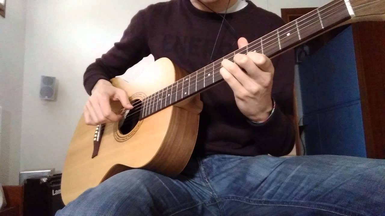 L'amour Toujours - Gigi D'Agostino guitar cover (with loop pedal)