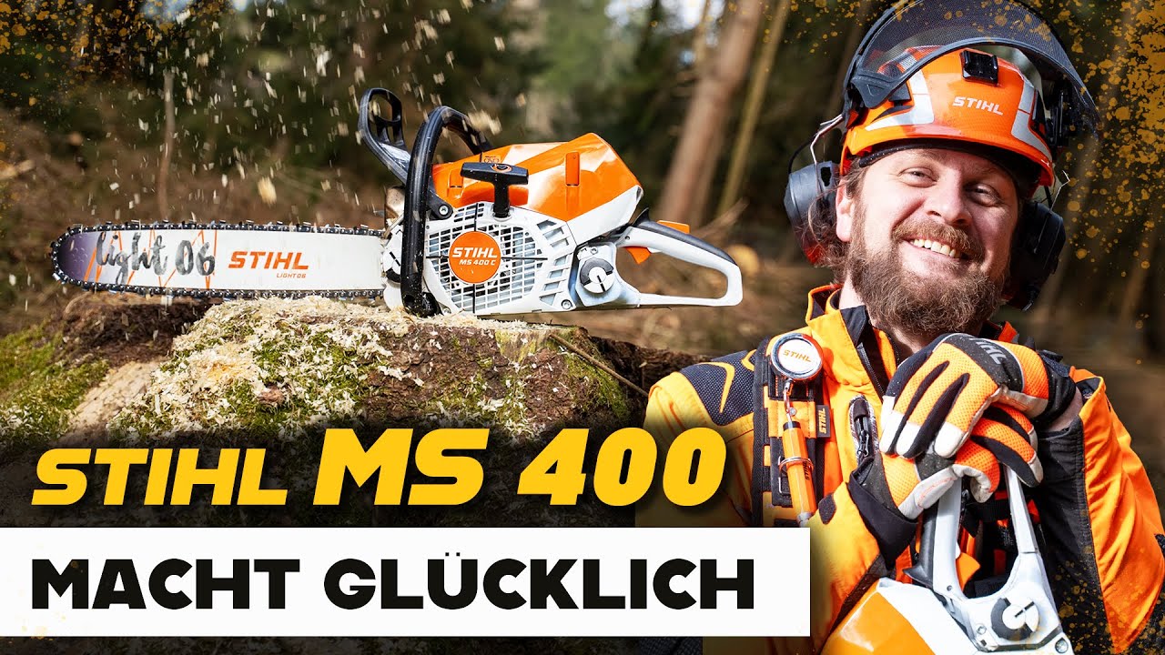 💪Das Teil hat POWER | STIHL MS 400 im Outdoor Test
