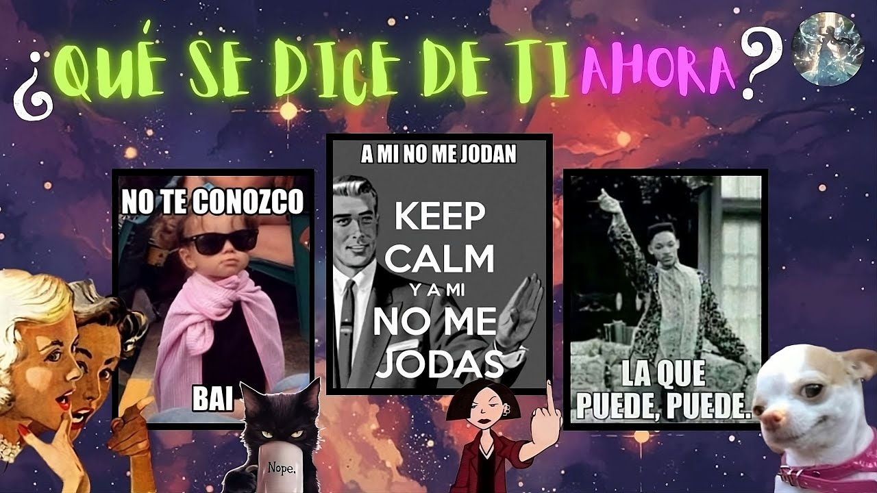 ¿QUÉ se DICE de MÍ AHORA? Chismecito 🔮Tarot Interactivo🔮