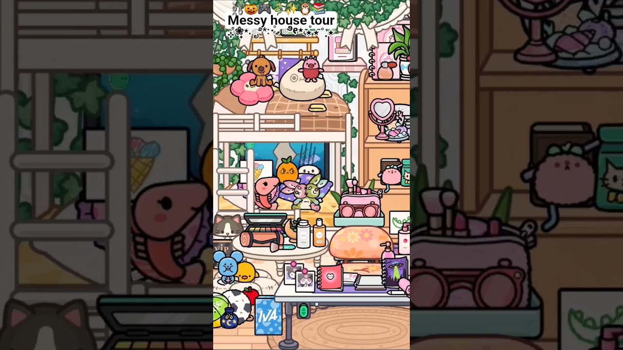 #プロジェクトセカイ  messy house tour #tocaboca #housetour #tocaadventure #tocaworld #tocabocagames #1m #100k