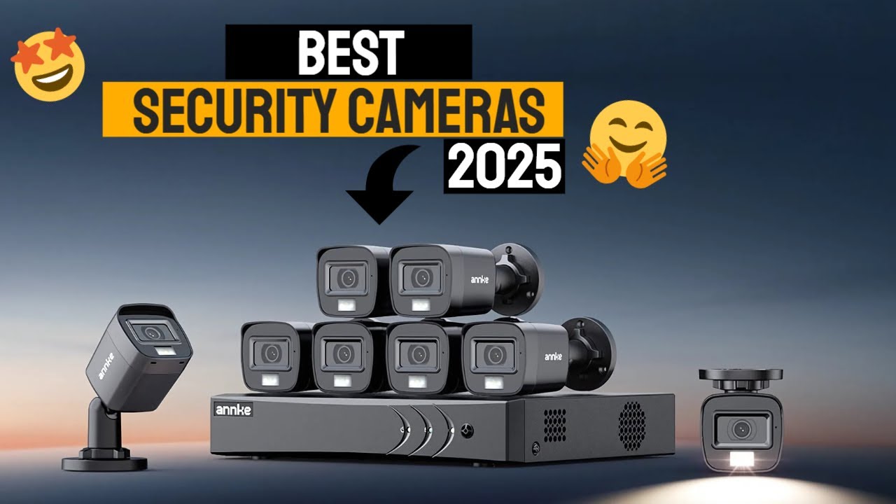 Best Security Cameras 2025 🔐 Top 5 Home Surveillance Systems Reviewed!