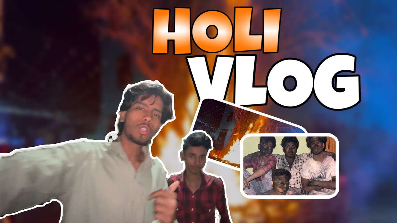 KHATARNAAK HOLI🫟🔫 |2026 | #holivlog #vloging #vloger #vlog 
