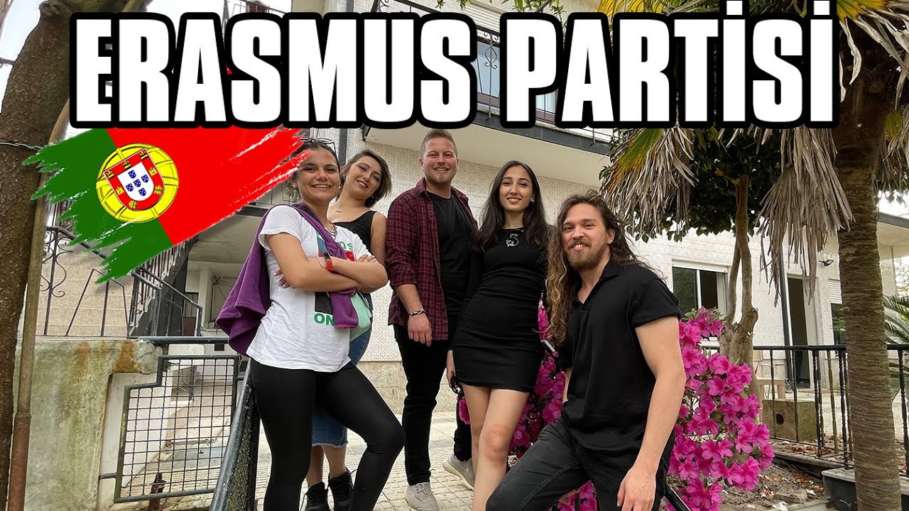 Portekiz'de Erasmus Partisi (Yabancılara T&uuml;rk Yemeklerini Denettik)