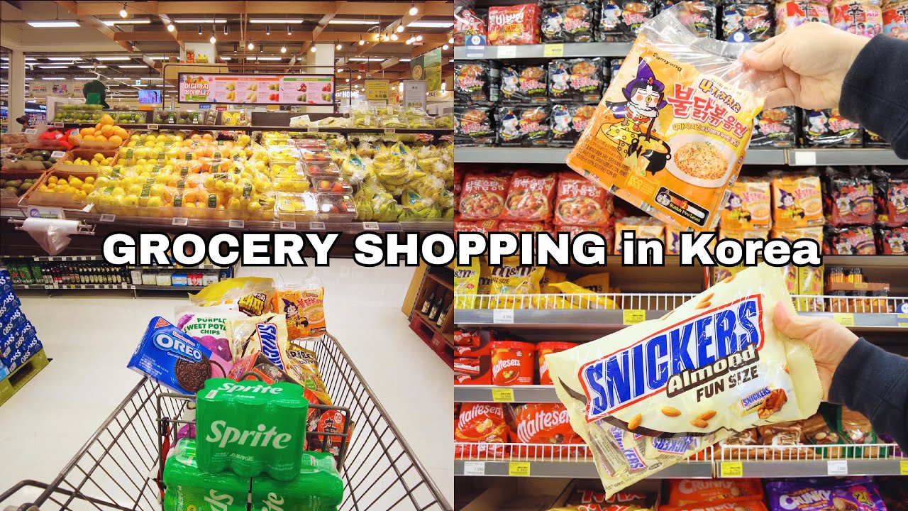 Grocery Shopping in Korea | Fall Stock | Supermarket Food with Prices | Shopping in Korea