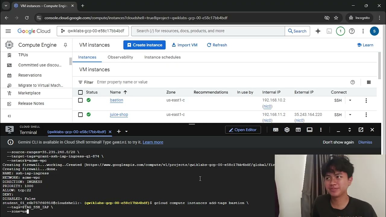 07 | Build a Secure Google Cloud Network: Challenge Lab