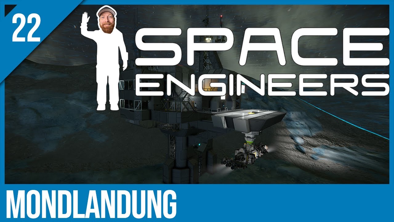 Okay, der MOND ist ziemlich GROß - SPACE ENGINEERS AUTOMATONS - 22 - Mondlandung