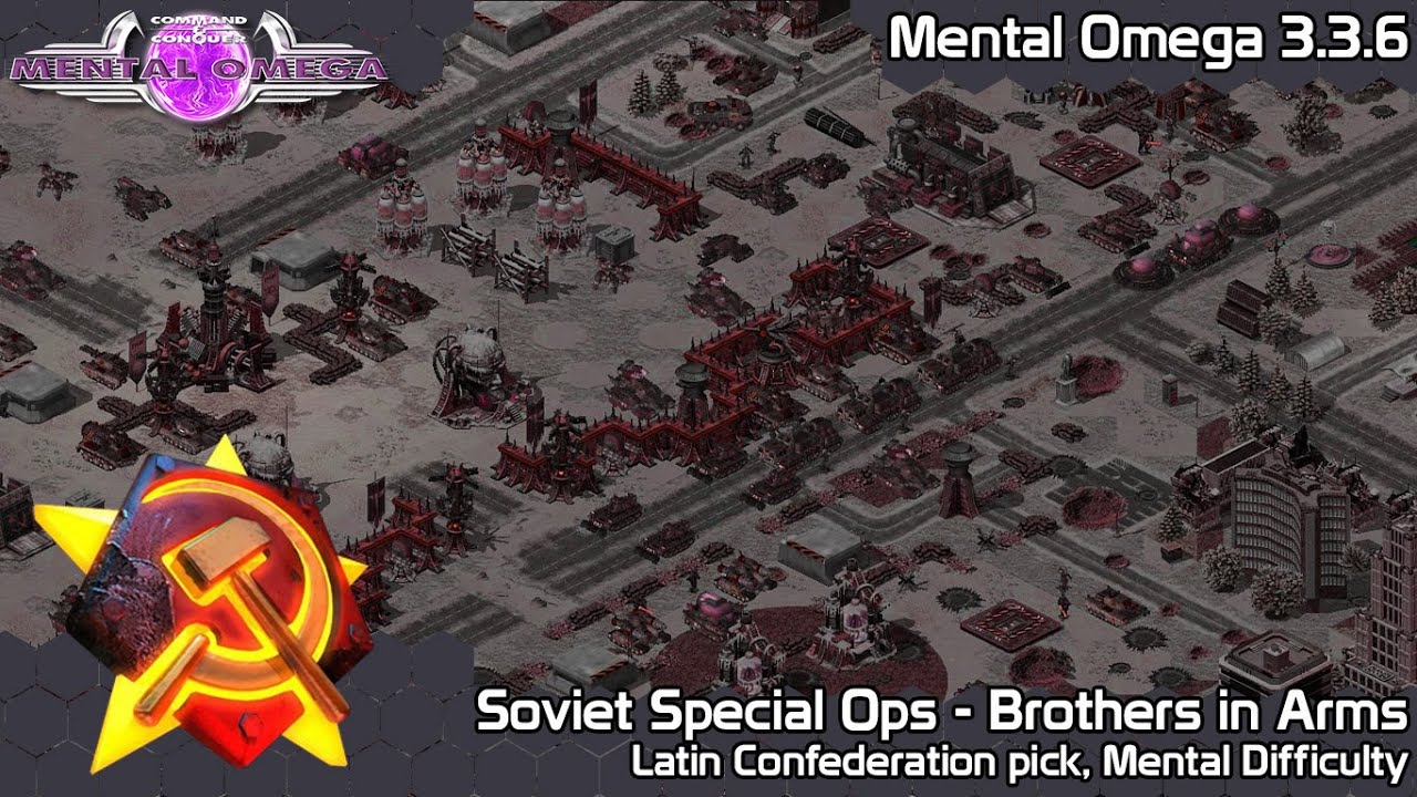 C&C Mental Omega 3.3.6 - Soviet Special Ops - Brothers in Arms on Mental Difficulty (LC playthrough)