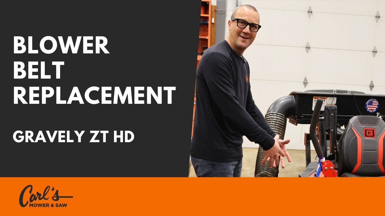 How to Replace the Belt on a Gravely ZT HD | Step-by-Step Tutorial