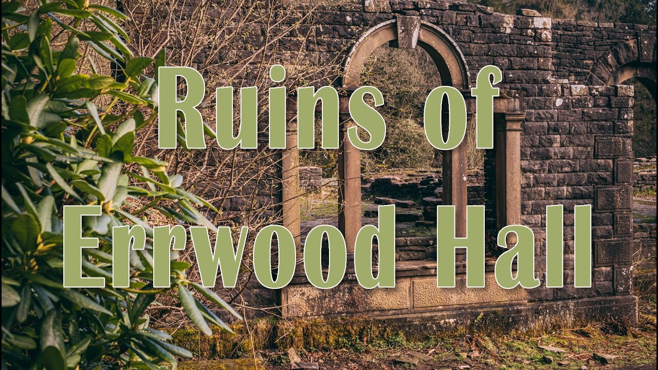 The Ruin Errwood Hall, Goyt Valley Peak District